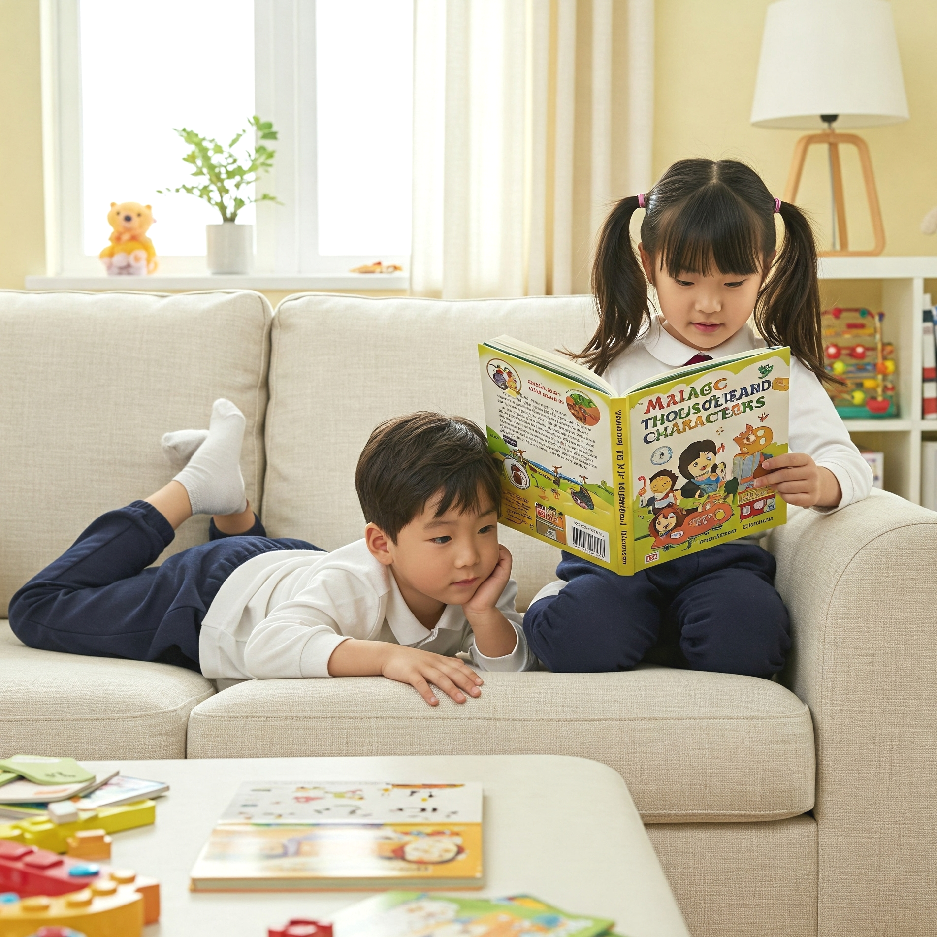 학습만화와 스마트폰