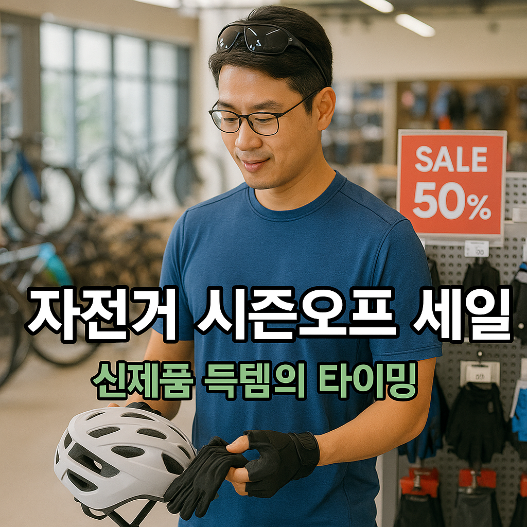 자전거 시즌오프 세일 득템의 순간