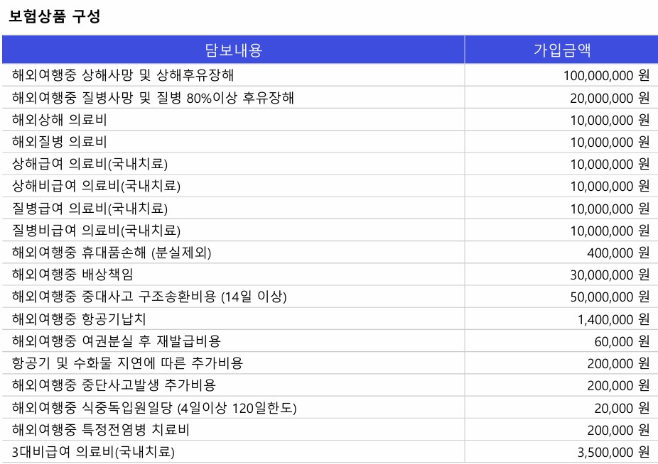 토글 여행자 보험