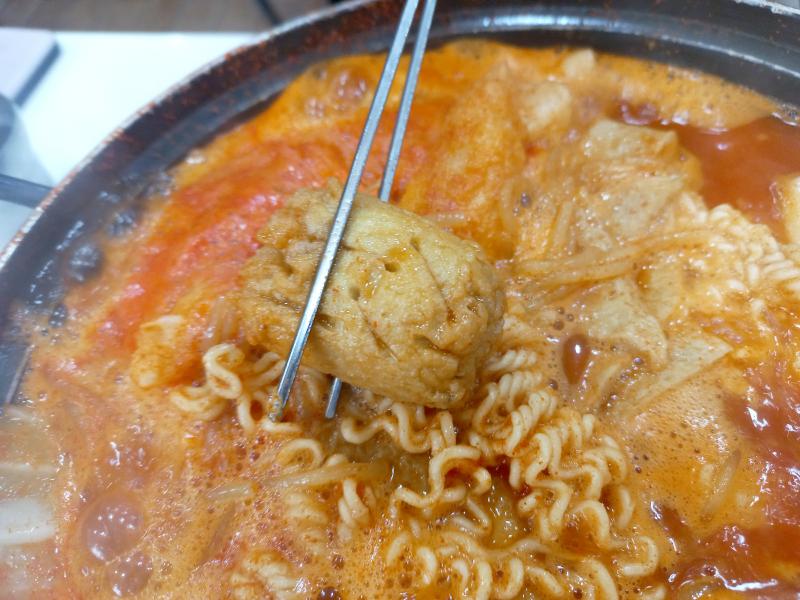 전주 전북대 모두랑 즉석떡볶이 잡채어묵