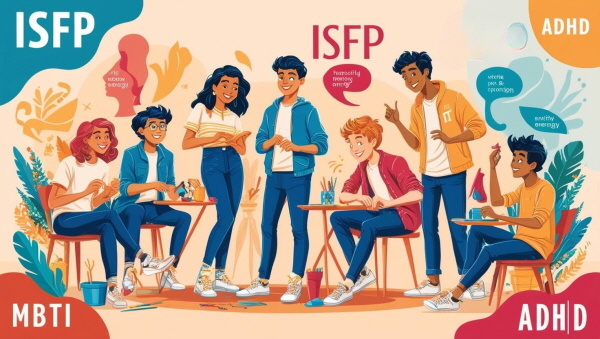 ISFP 자녀가 ADHD를 가졌을 때 보이는 일반적인 특징에 관한 사진