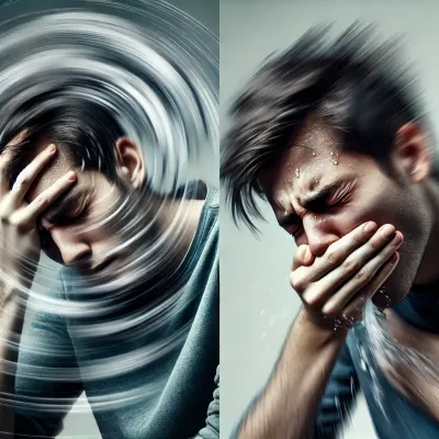 어지럽고 토할 것 같은 증상1