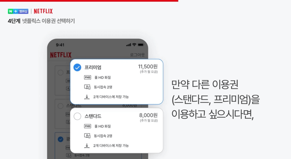 네이버 멤버십 넷플릭스 무료구독 방법 총정리