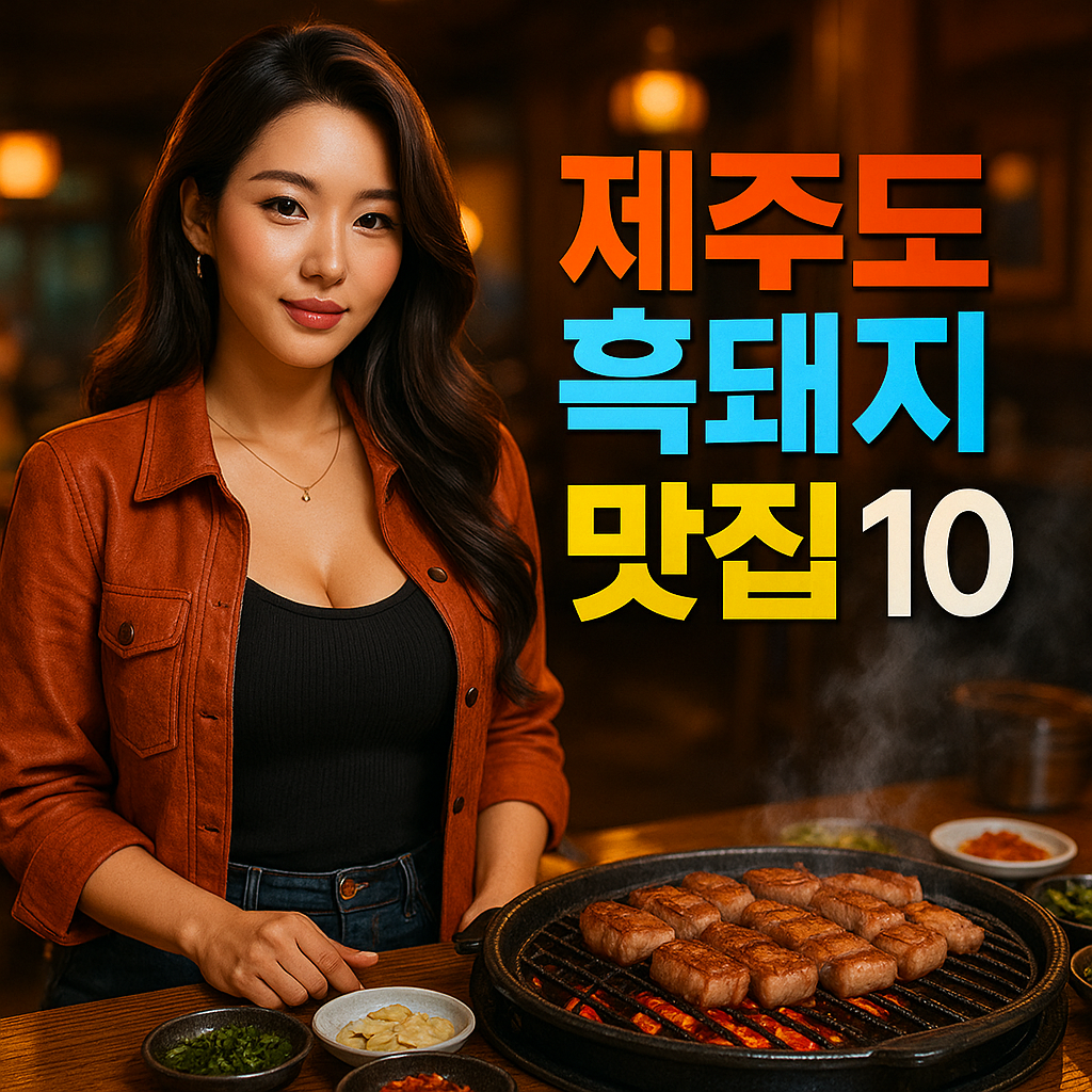 제주도 흑돼지 맛집 BEST 10! 현지인이 직접 먹어본 찐 후기