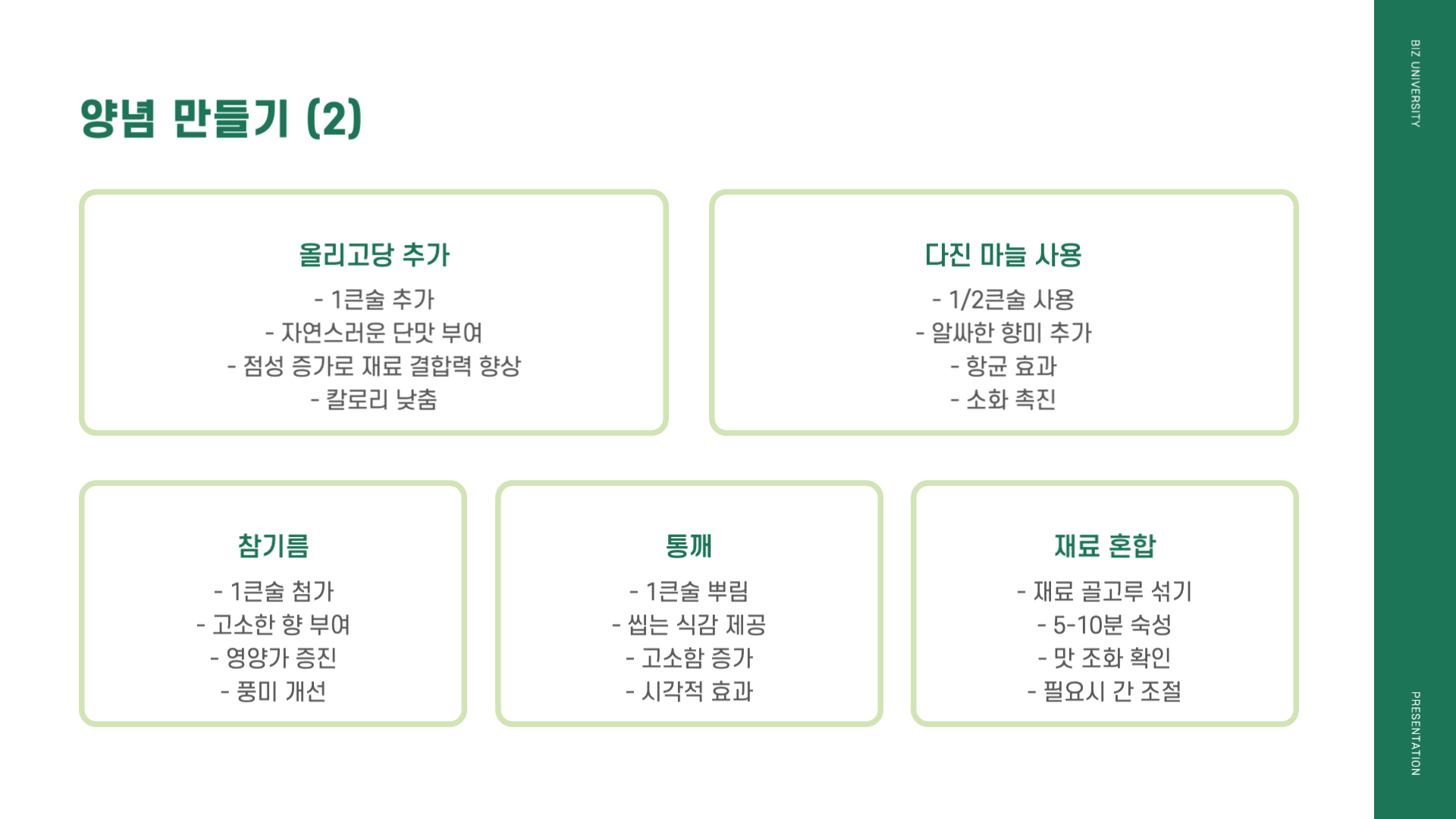 달래장 황금레시피