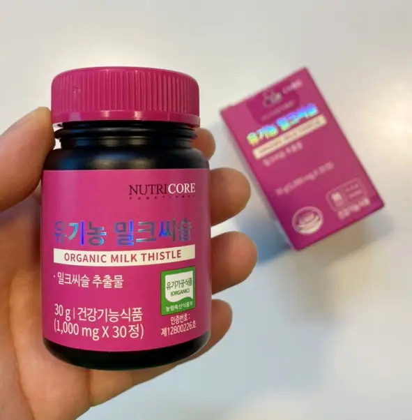 뉴트리코어 유기농 밀크씨슬