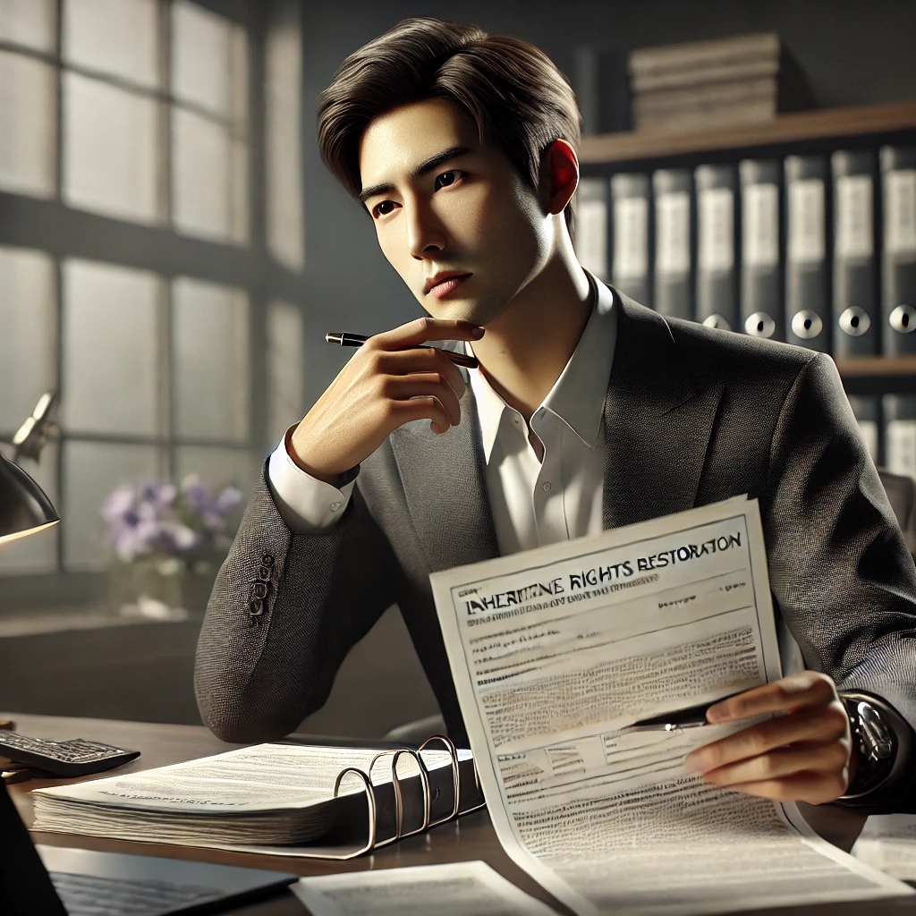 돌아가신 아버지의 상속 문제, 법적 해결 방법은 - 상속권 회복과 유산 분쟁의 법적 접근