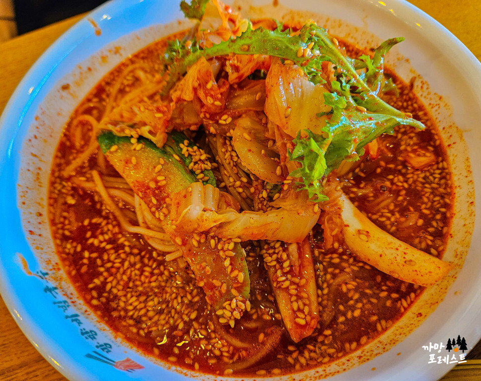 망향 비빔국수 화성점 양념국수