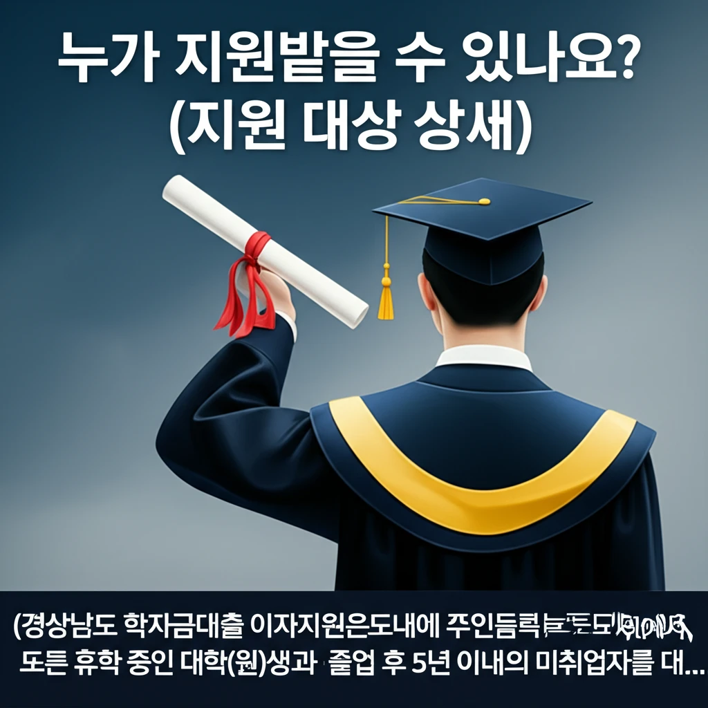 대학생 졸업생 주목 경남 통영 학자금..