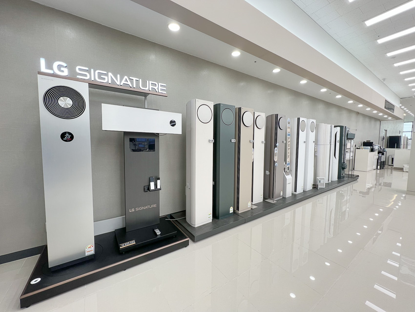 LG전자 베스트샵 휘센 LG 에어컨 시리즈들