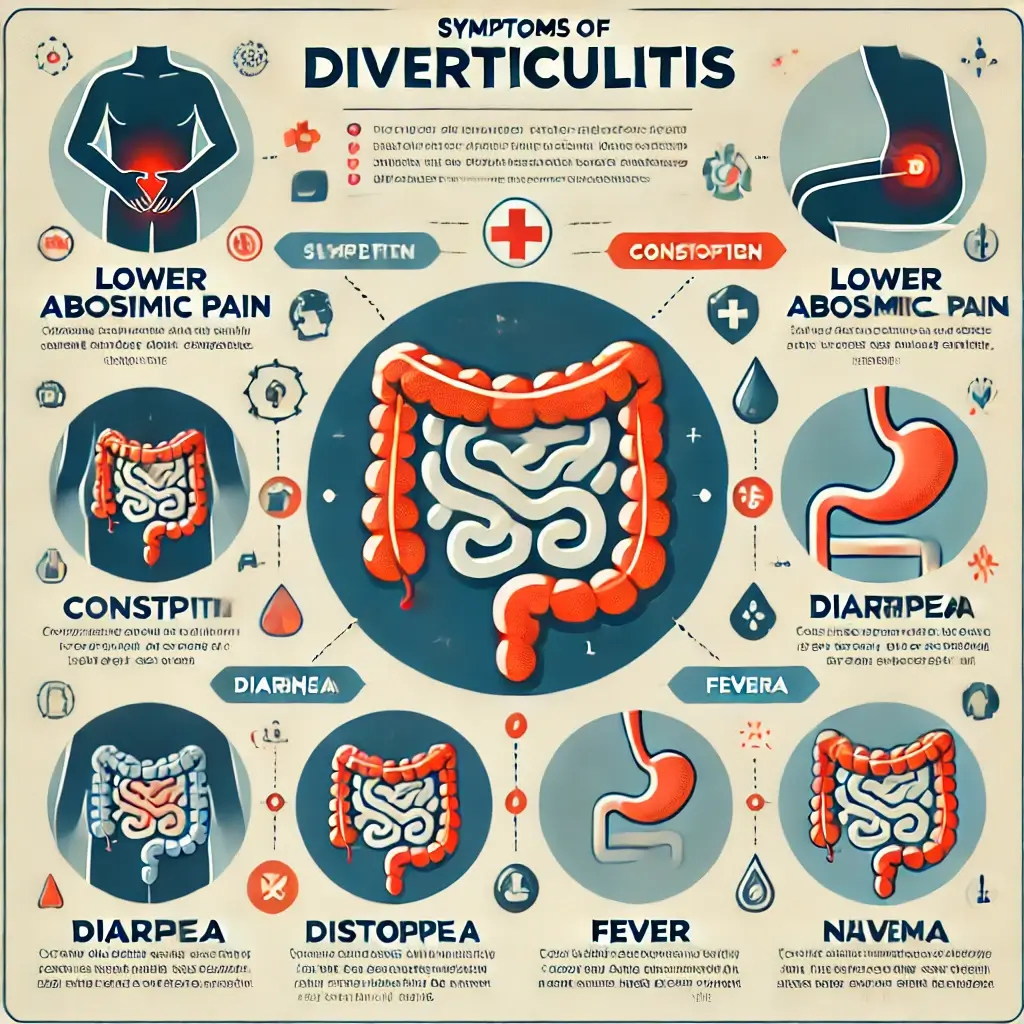 게실염의 주요 증상