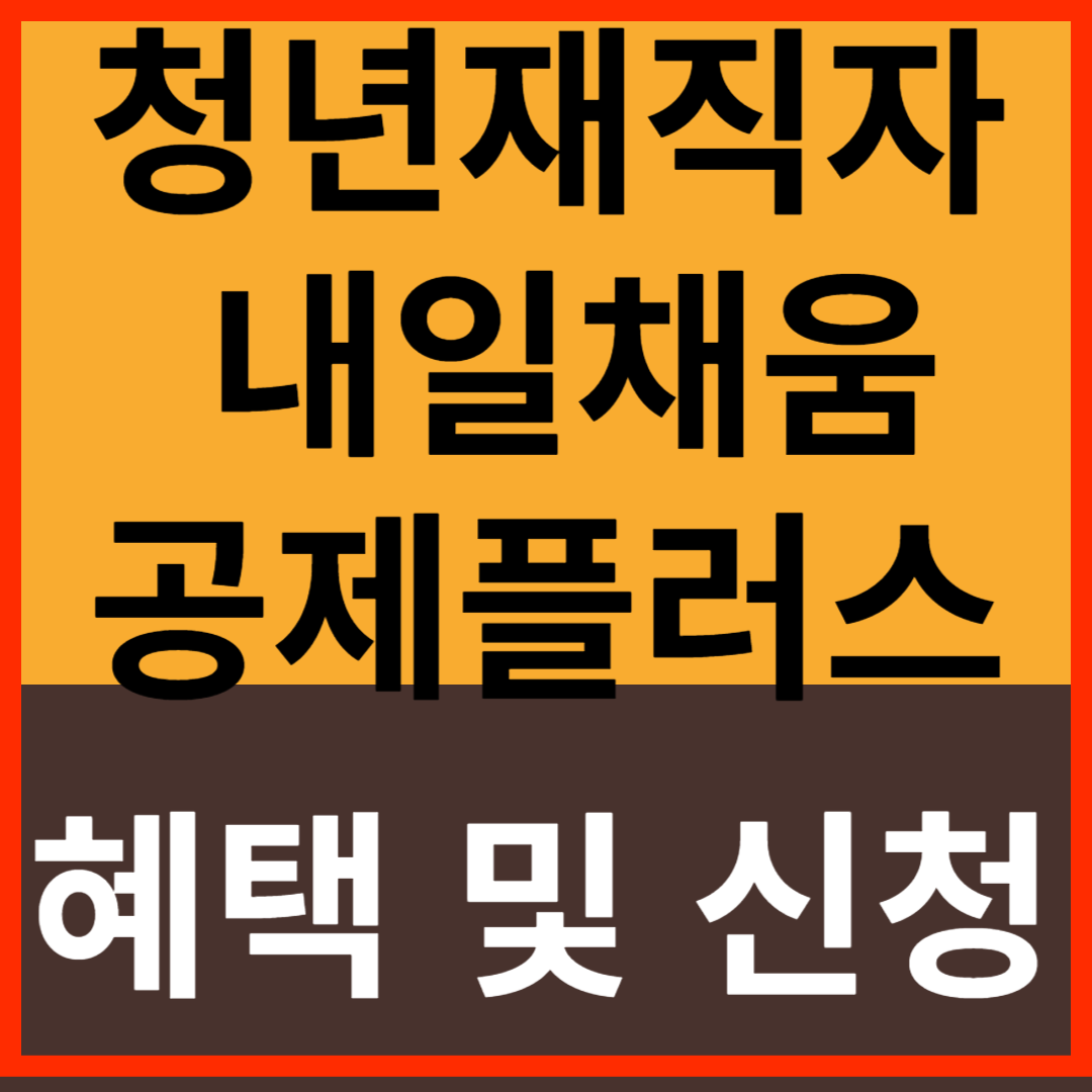 청년재직자 내일채움공제플러스