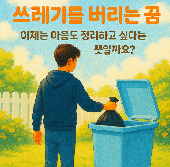 쓰레기를 버리는 꿈
