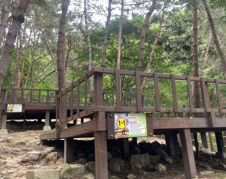 칠곡 송정자연휴양림