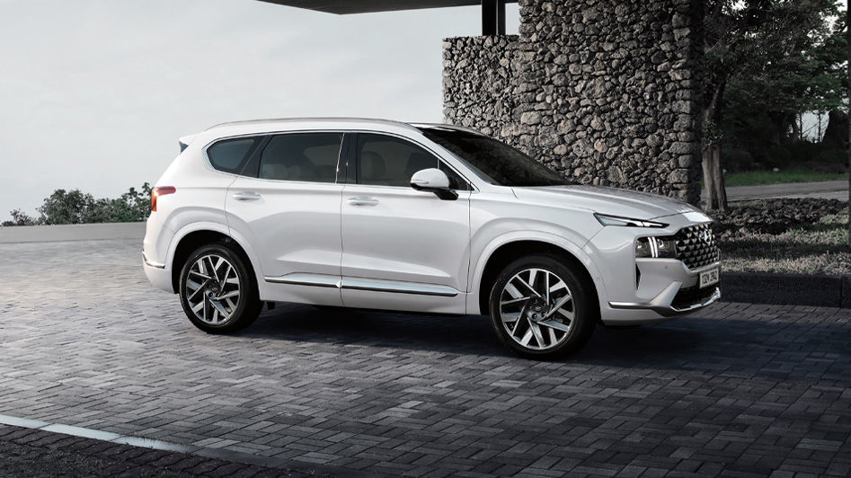 2023년 더 뉴 싼타페 측면 사진 출처 현대 홈페이지