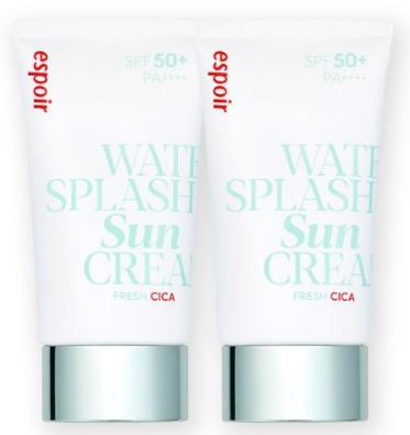 에스쁘아 워터 스플래쉬 선크림 시카