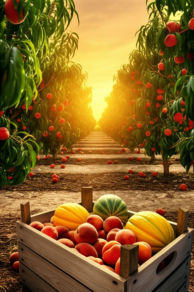 🍑 과즙 팡팡! 제철 과일 농장, 힐