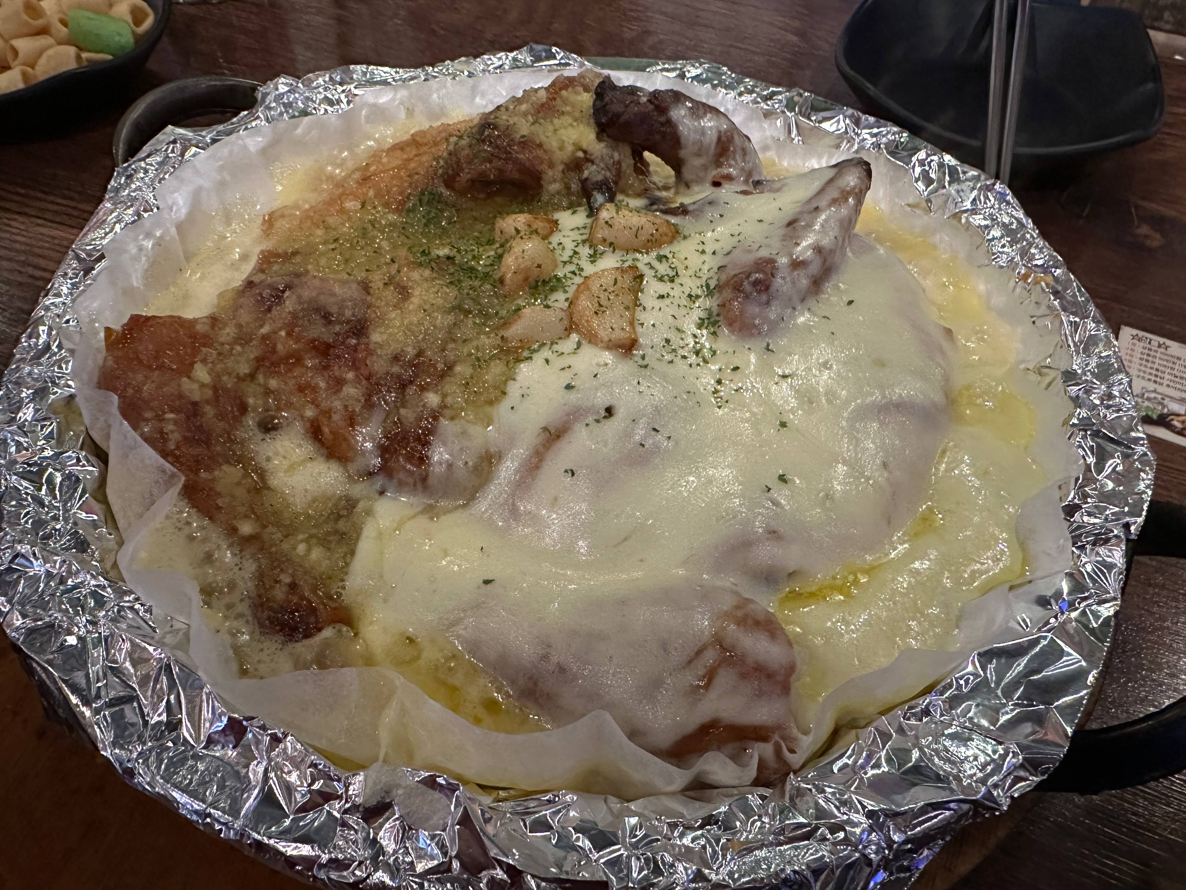 달콤마늘치즈닭