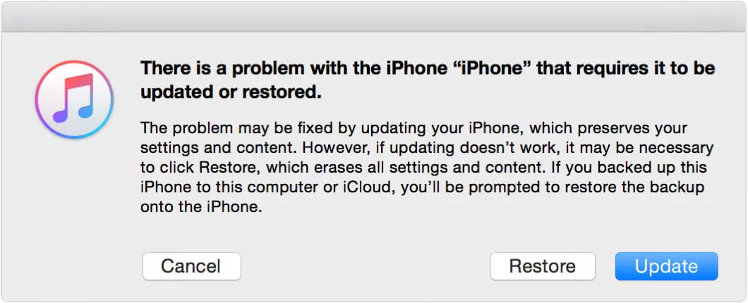 Mac 또는 PC로 iPhone 복원하기