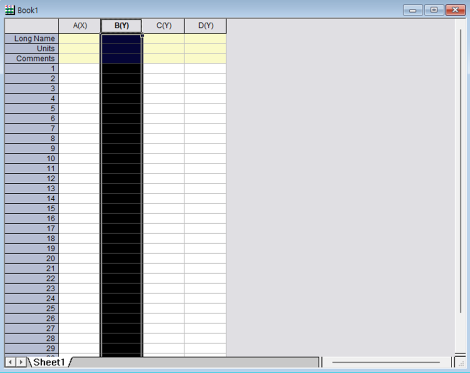 origin - colum - setting - 3Y