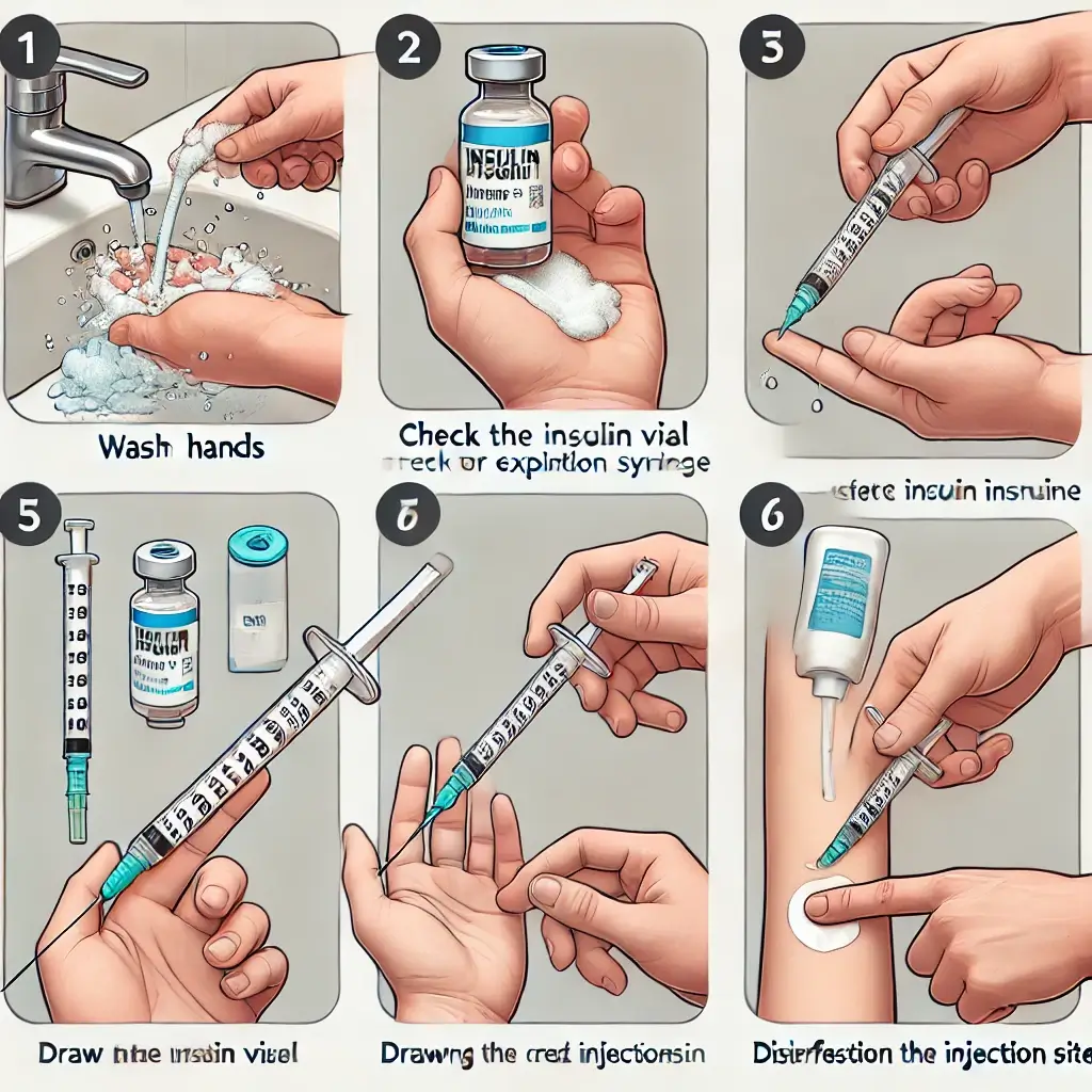 인슐린주사사용법