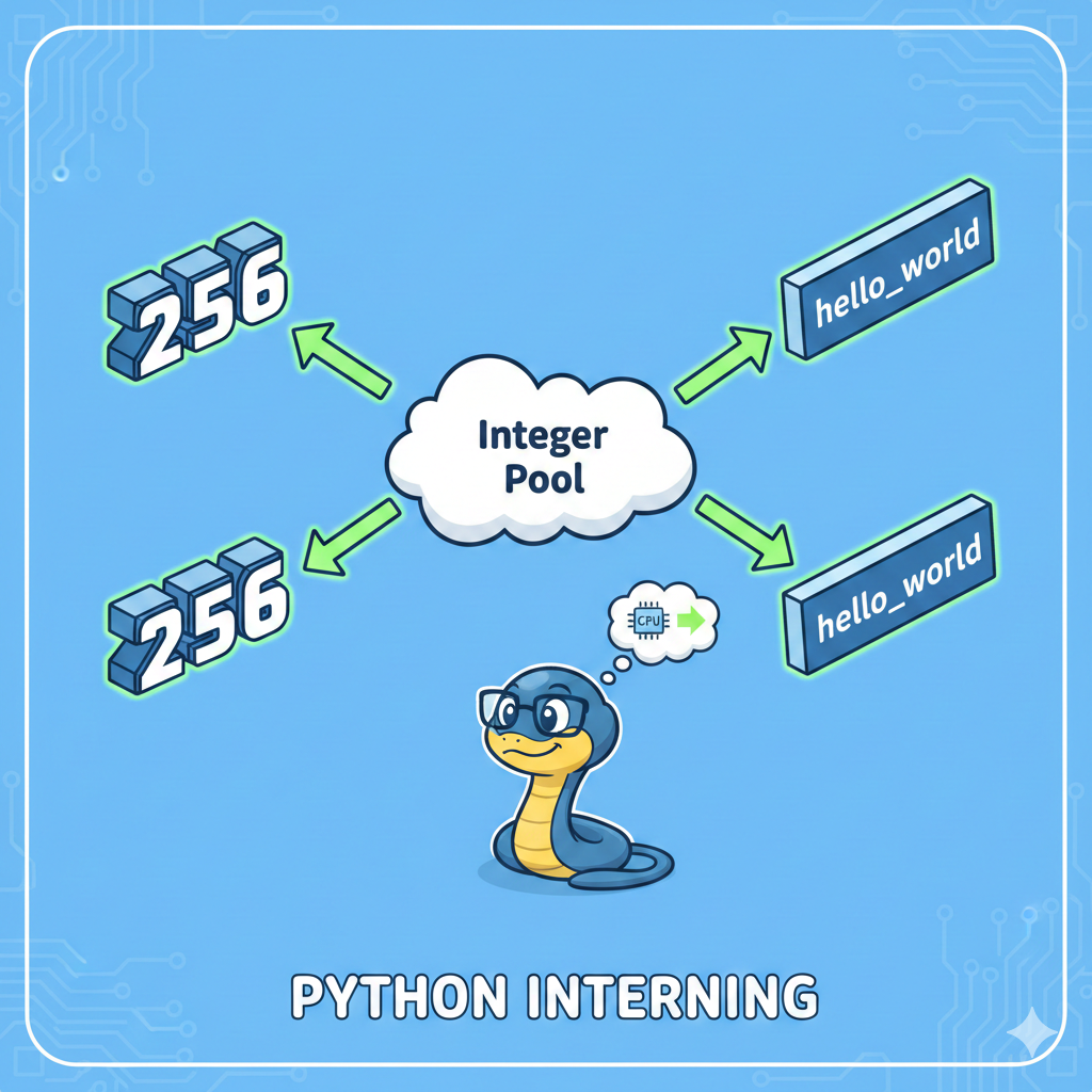 Integer 및 String Interning 작동 방식
