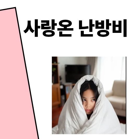 2025 사랑온 난방비 지원 총정리