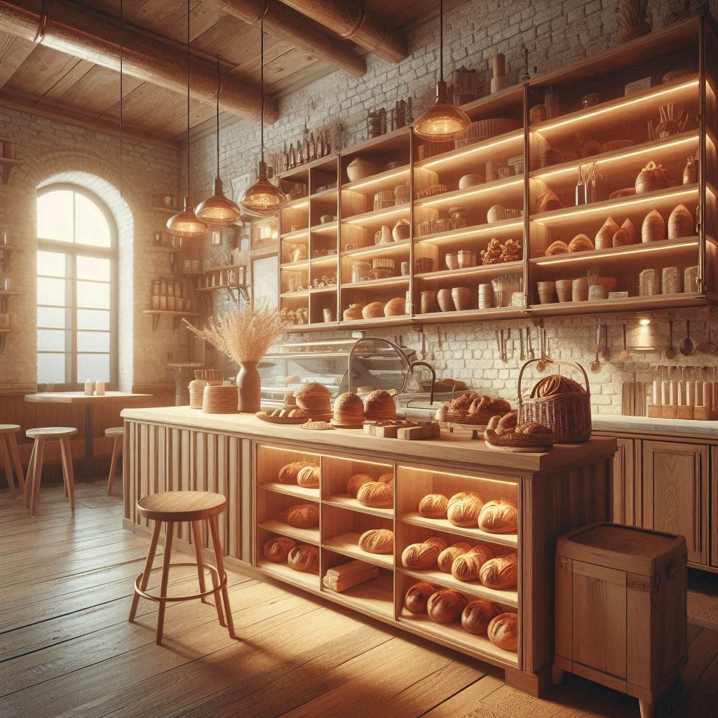 베이커리 배경