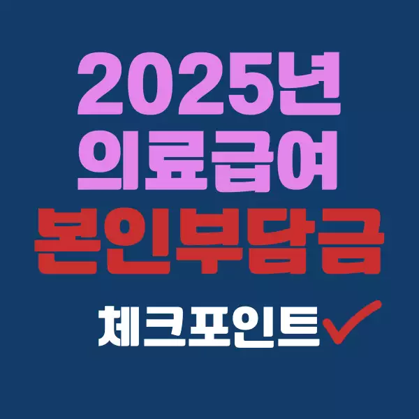 2025년 의료급여 제도 총정리
