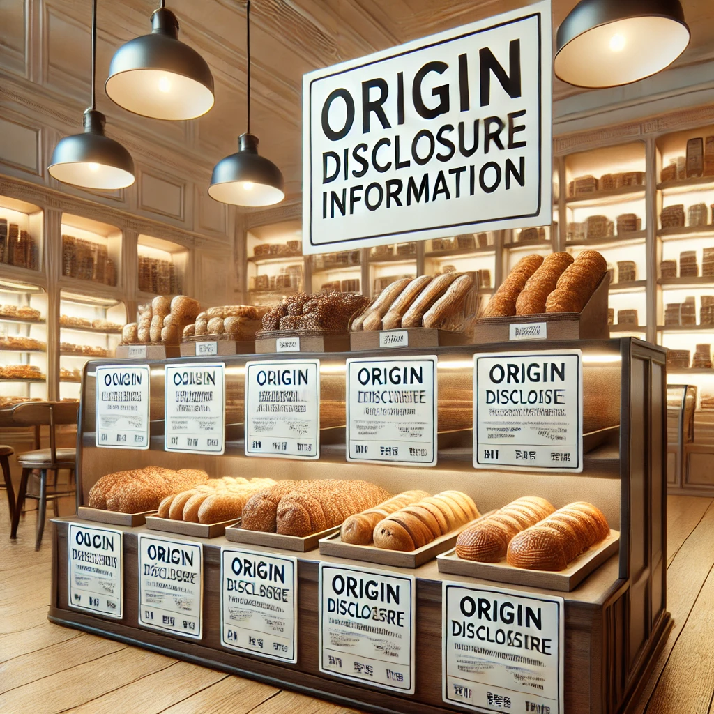 일반음식점에서 베이커리 제품 원산지 표기 🧐 반드시 알아야 할 필수 정보 대공개