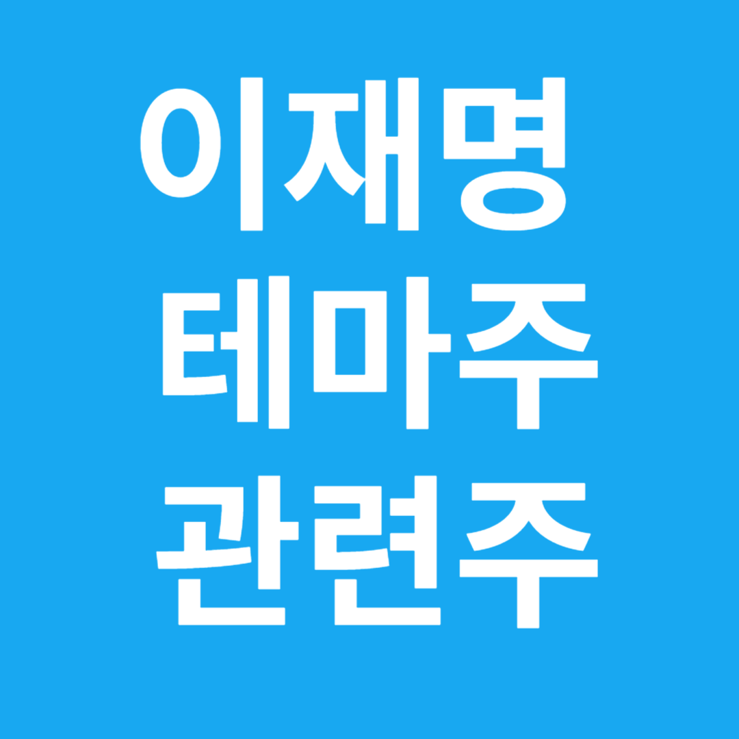 이재명 테마주