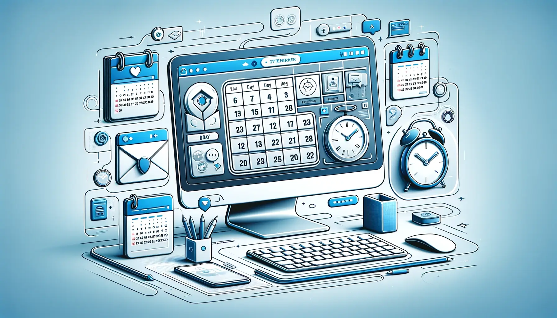 바탕화면 달력 위젯