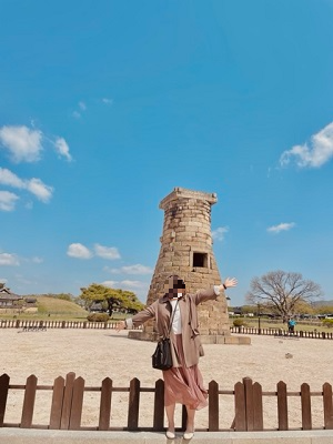 경주 첨성대 이미지