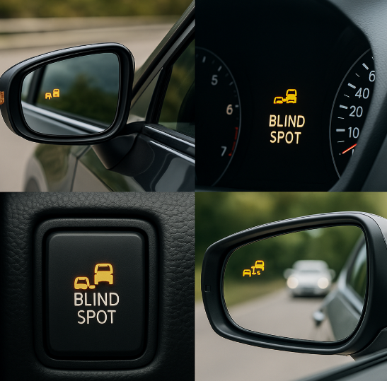 사각지대경고 시스템(BSD) 사진