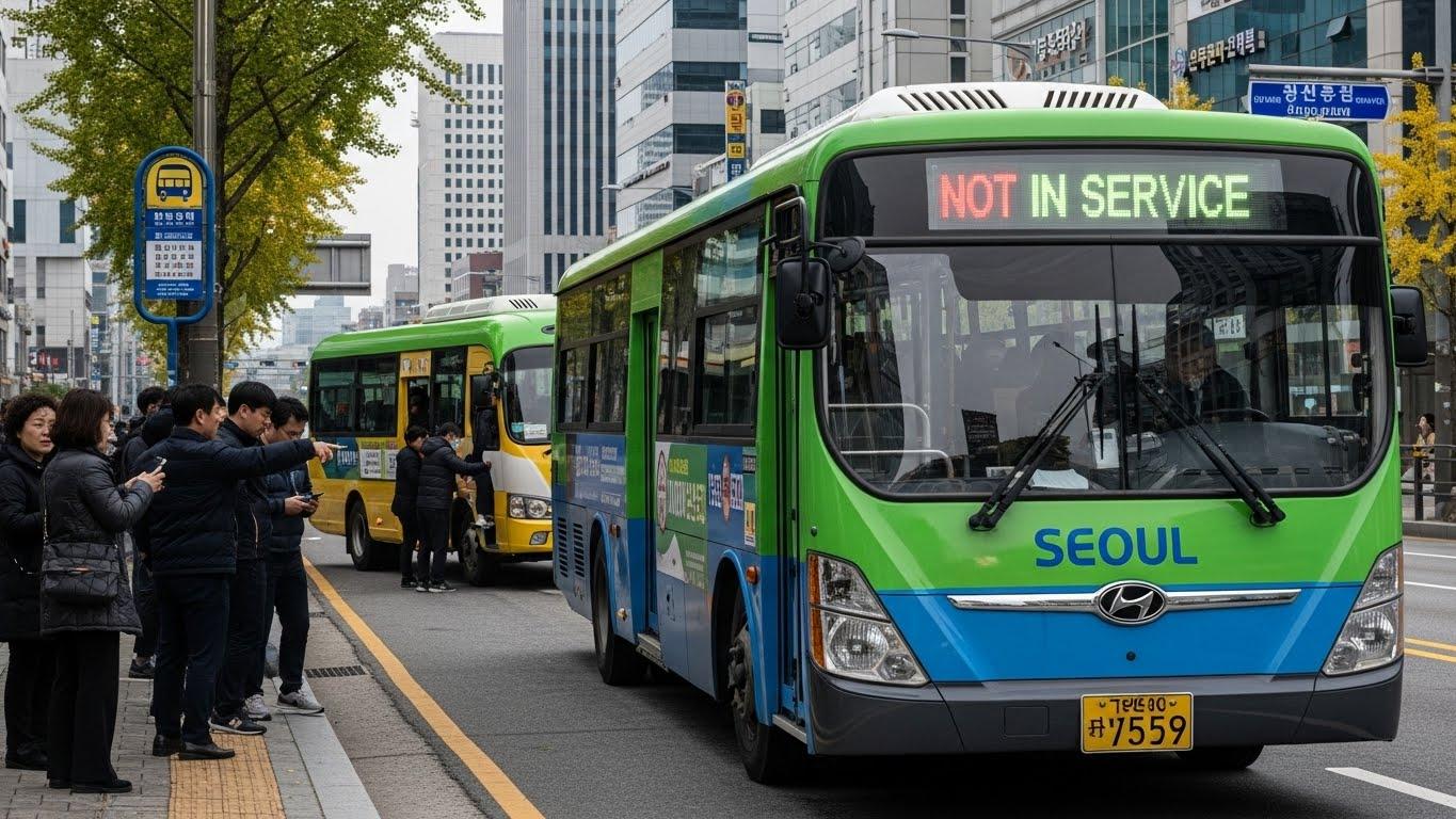 서울 시내버스 파업 마을버스