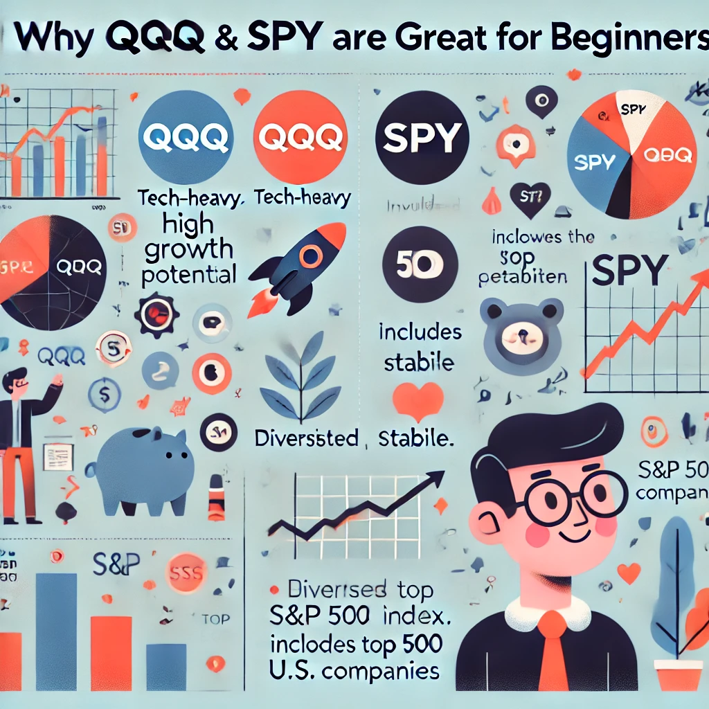 초보에게 QQQ, SPY를 추천하는 이유