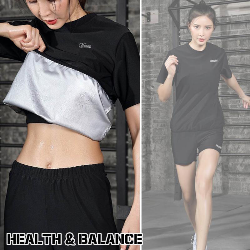 헬스발란스 다이어트땀복 여성땀복 트레이닝복 헬스복 런닝복