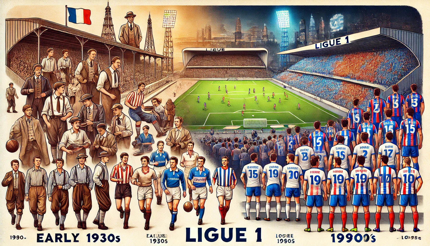 프랑스 리그앙의 역사