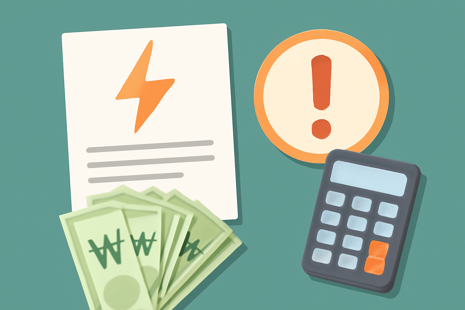 전기세 연체료 계산법과 절약하는 방법 관련 사진