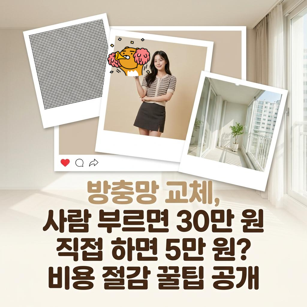 광교 자연앤 힐스테이트 33평 방충망 공동구매 비용 공개 및 솔직 후기