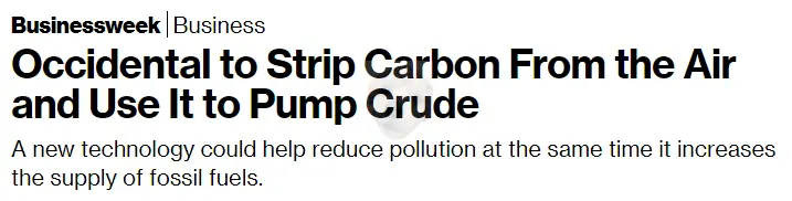 옥시덴탈의 DAC에 대한 기사