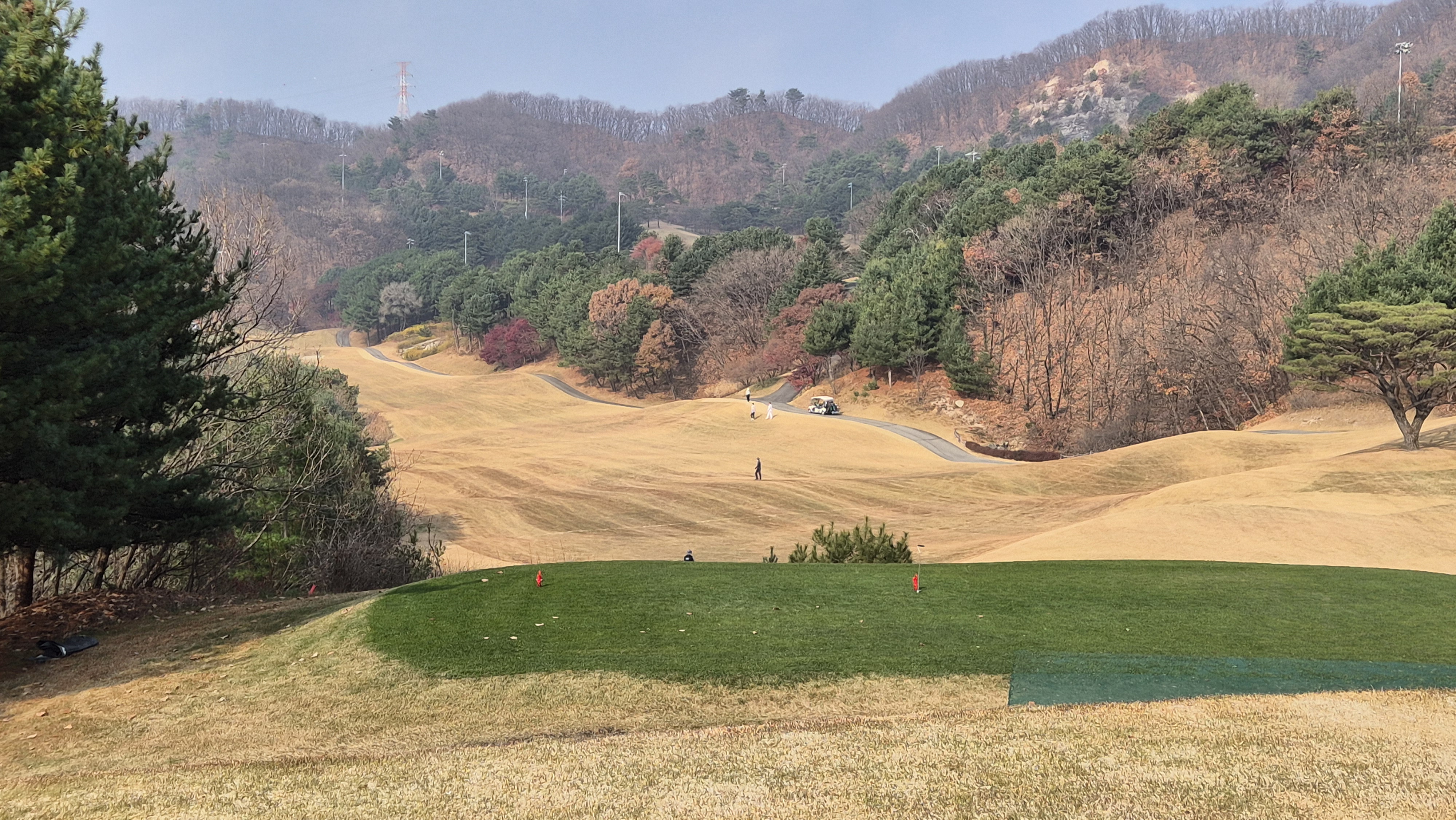 몽베르cc 가을-겨울 코스 사진 및 공략 정보