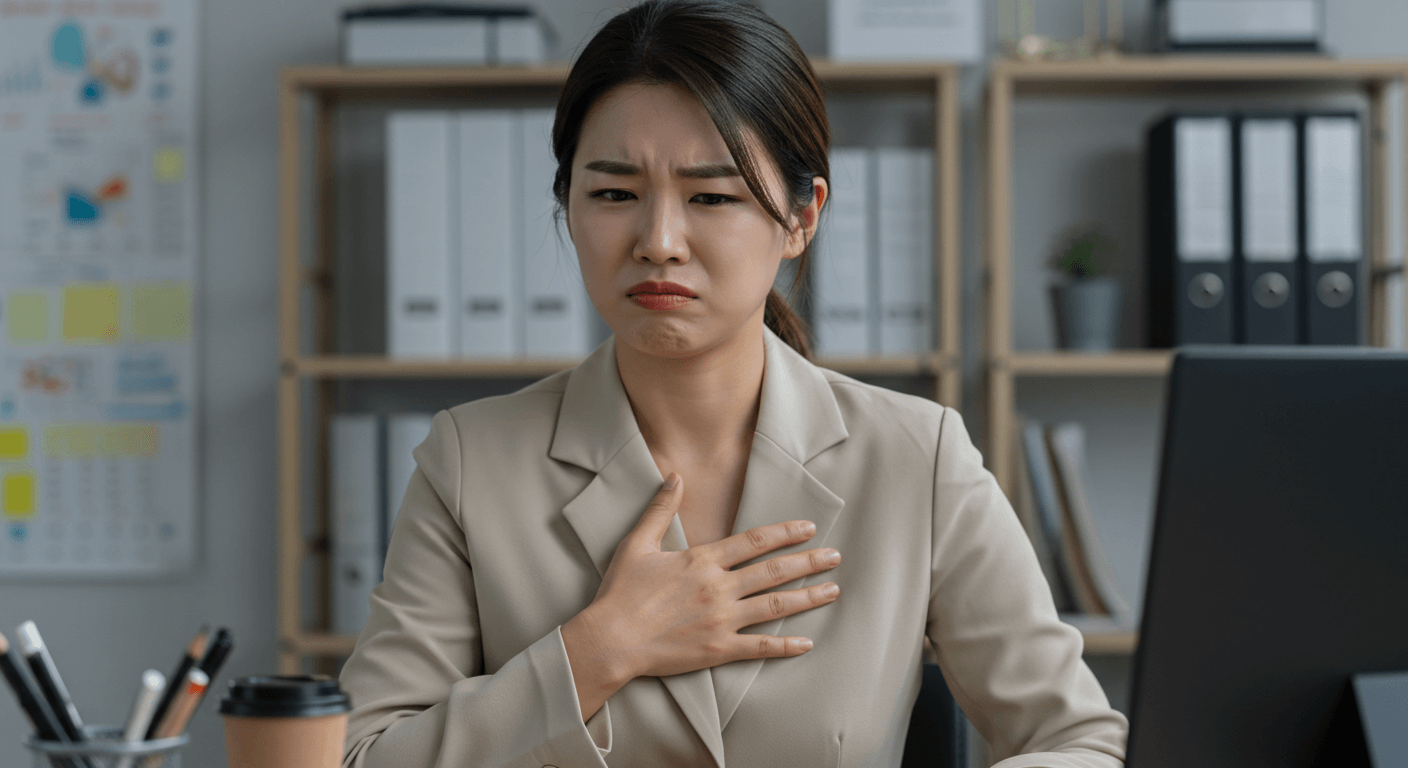 역류성 식도염과 위염 차이