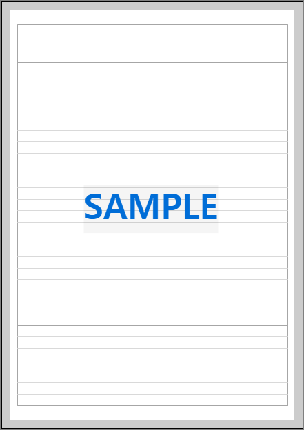 코넬노트 서식 미리보기 후 다운로드하세요