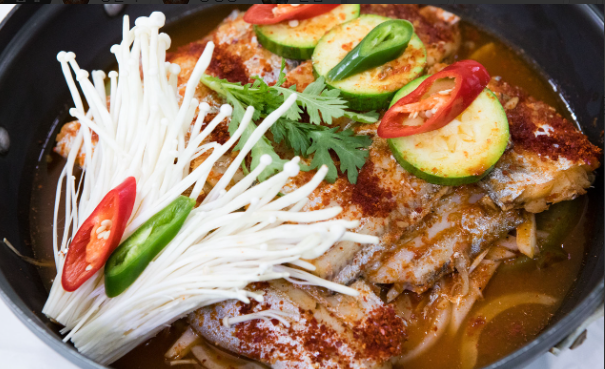 범호고향밥상 대표 메뉴