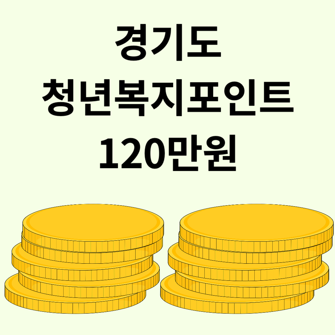 경기도 청년 복지포인트
