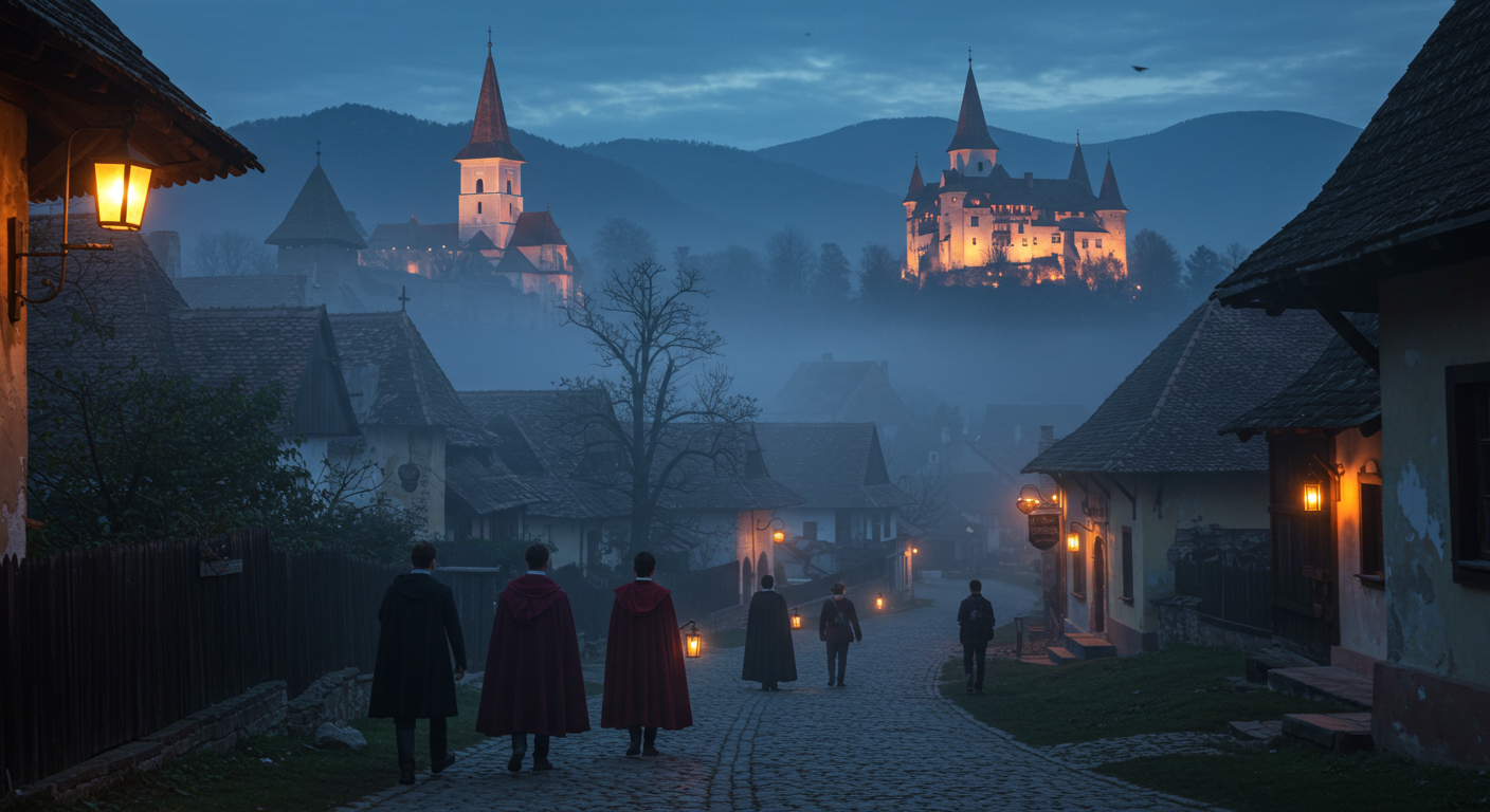 드라큘라와 만나는 루마니아 비스크리 전설 체험 여행 완전 가이드에 관한 이미지