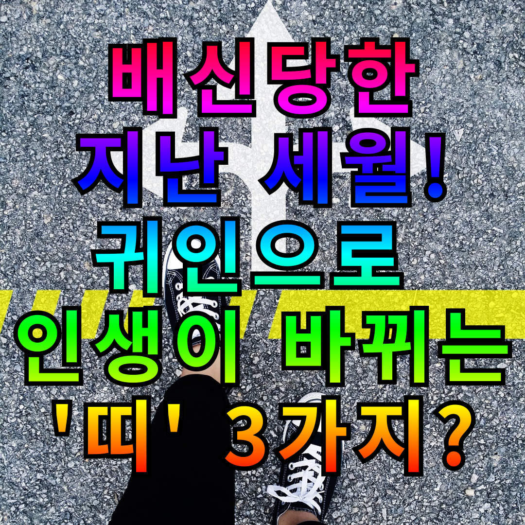 배신당한-지난세월-귀인-인생이-바뀌는 띠