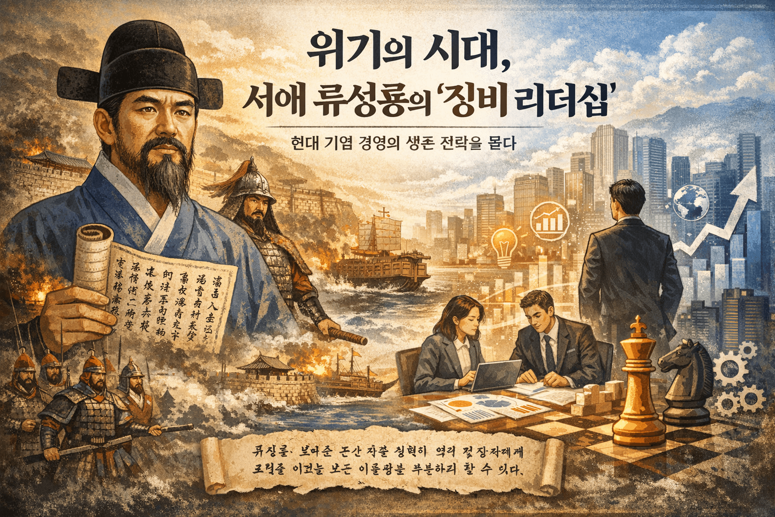 위기의 시대, 서애 류성룡의 징비(懲毖) 리더십