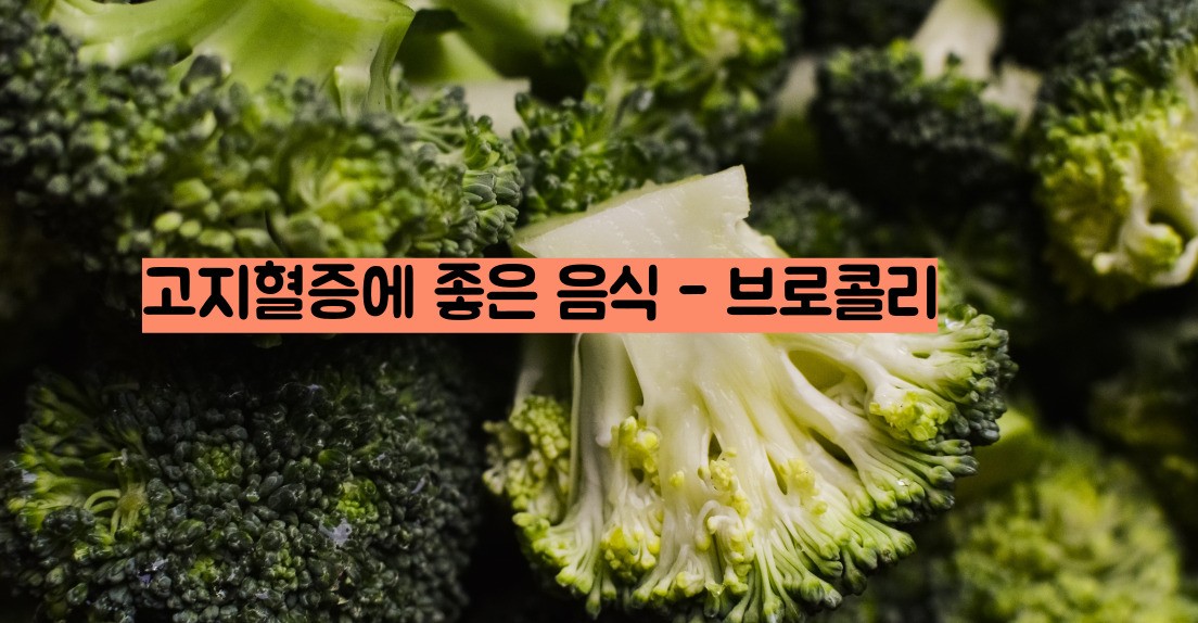 고지혈증에 좋은 음식